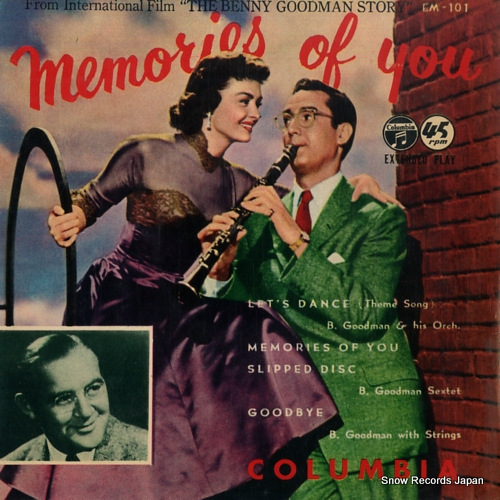 GOODMAN, BENNY memories of you EM-101