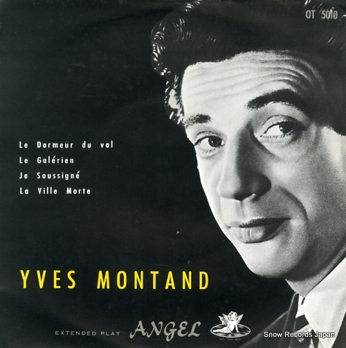 MONTAND, YVES le dormeur du val OT5010 - front cover