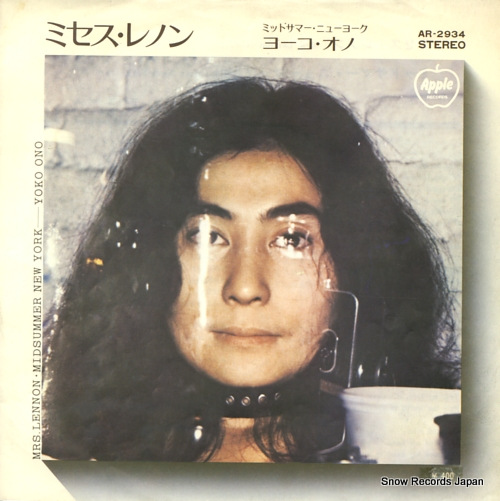 ONO, YOKO mrs. lennon AR-2934