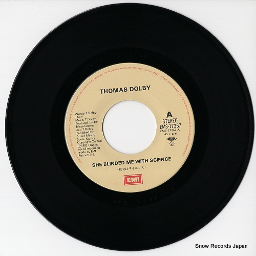 DOLBY, THOMAS she blinded me with science EMS-17367