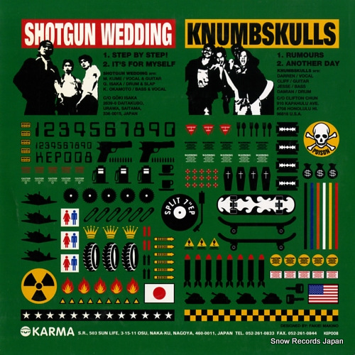 SHOTGUN WEDDING/KNUMBSKULLS step by step KEP008
