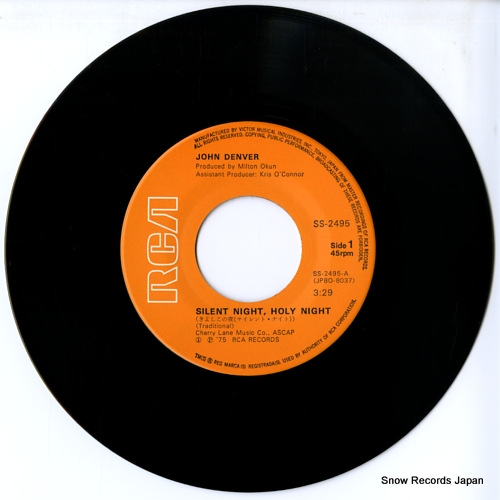 DENVER, JOHN silent night, holy night SS-2495