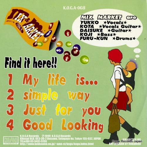 MIX MARKET find it here!! K.O.G.A-068