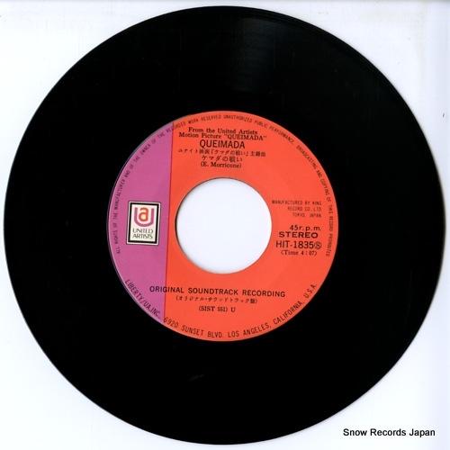 MORRICONE, ENNIO queimada HIT-1835