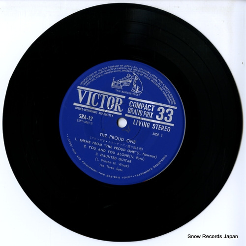 THREE SUNS, THE the proud one SRA-12 - disc