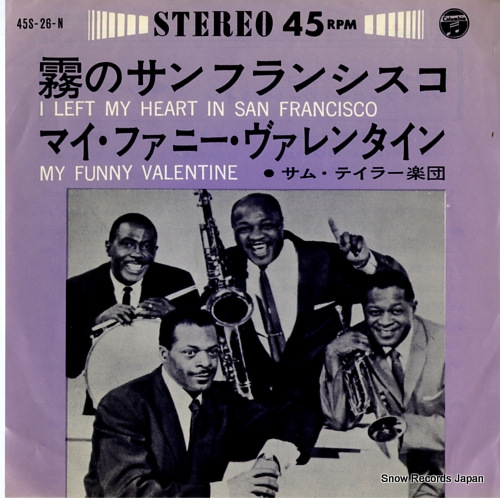 TAYLOR, SAM i left my heart in san francisco 45S-26-N