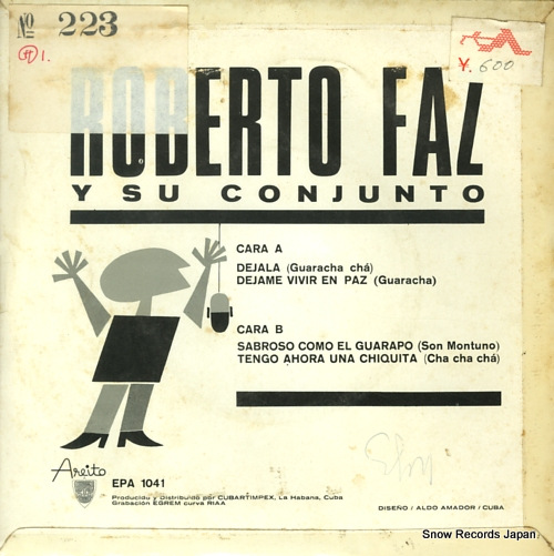 FAZ, ROBERTO roberto faz y su conjunto EPA1041