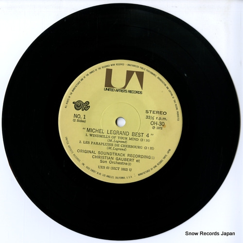 V/A michel legrand best 4 OH-30