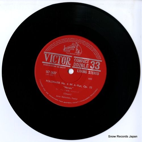 RUBINSTEIN, ARTUR chopin; polonaise no.6,