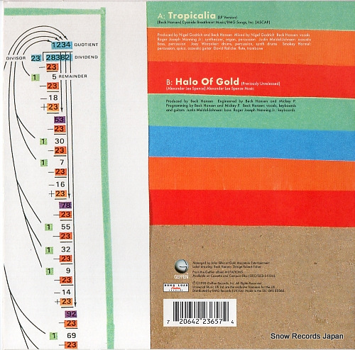 BECK tropicalia GFS22365