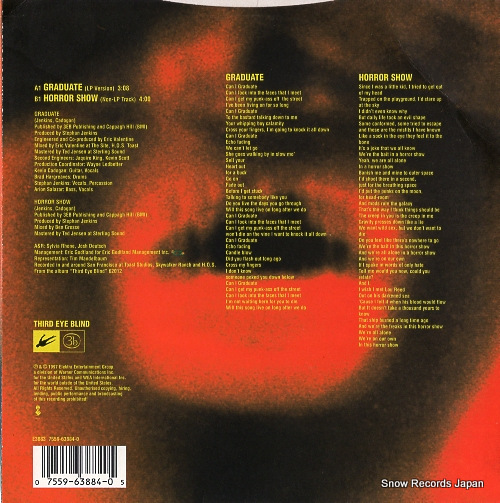 THIRD EYE BLIND graduate(lp version) E3883