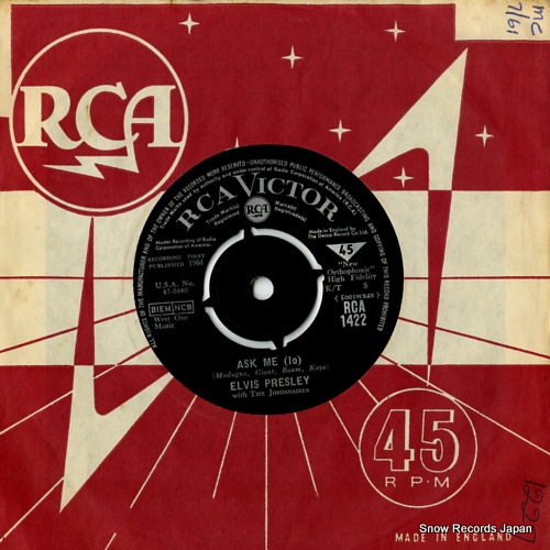 PRESLEY, ELVIS ain't that loving you baby RCA-1422