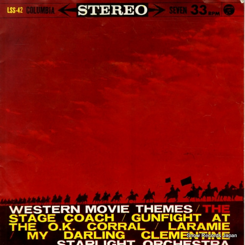 STAR LIGHT ORCHESTRA western movie themes LSS-42