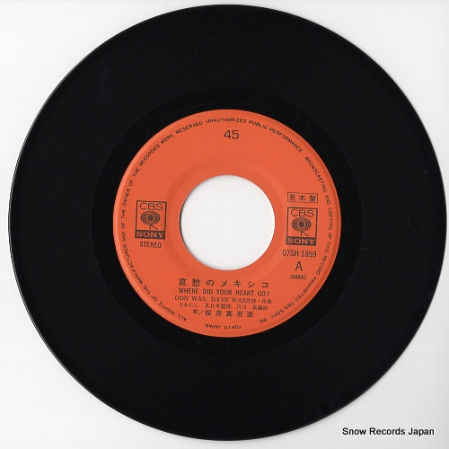 レコード　洋楽　メキシコ 桜井真里亜 哀愁のメキシコ 07SH1859 | レコード買取
