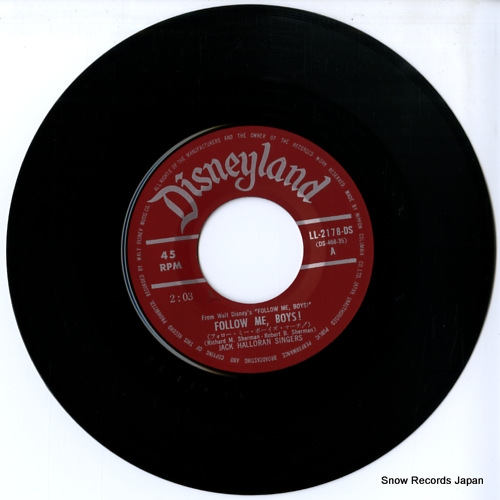 JACK HALLORAN SINGERS follow me, boys! LL-2178-DS