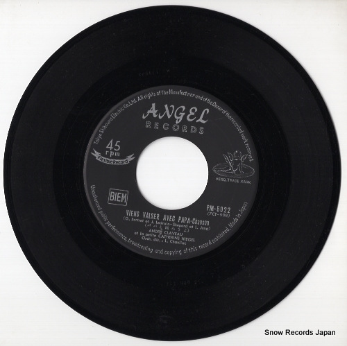 CLAVEAU, ANDRE viens valser avec papa-chanson PM-5022