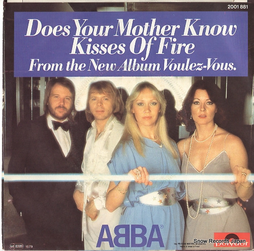  does your mother know / kisses of fire 2001881