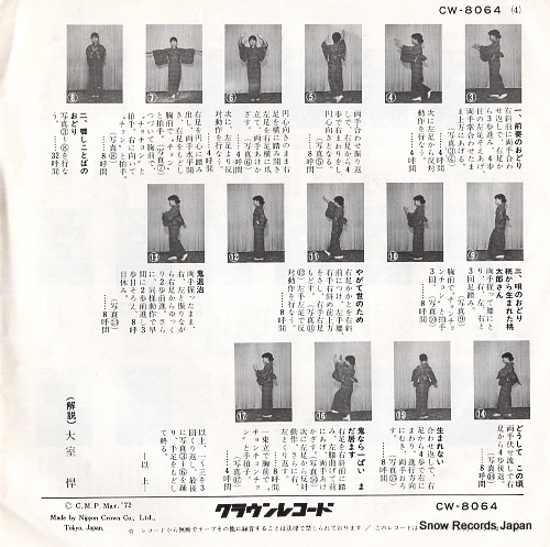 KAMATA, EIICHI hinokuni daiko CW-8064