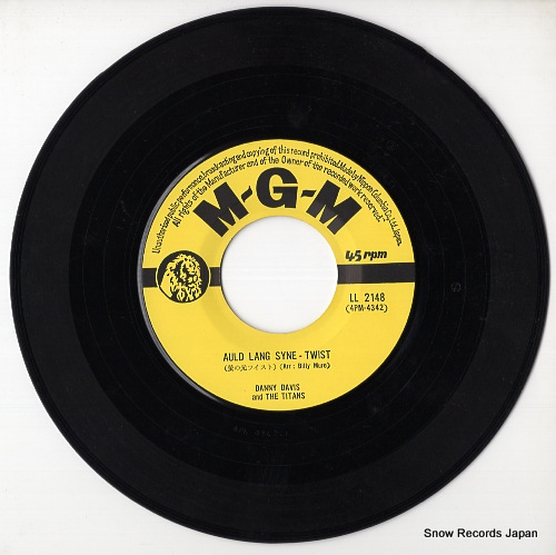DAVIS, DANNY, AND THE TITANS auld lang syne twist LL-2148