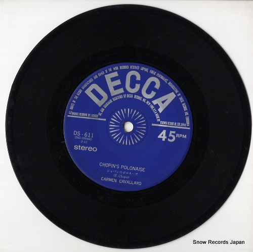 CAVALLARO, CARMEN chopin's polonaise DS-611