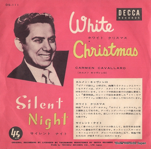 CAVALLARO, CARMEN white christmas DS-111