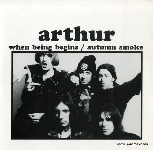 ARTHUR when being begin TGT008 - front cover