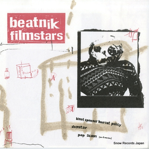 BEATNIK FILMSTARS bigot sponger haircut policy MOBSTAR001 - front cover