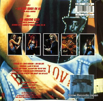 BON JOVI lay your hands on me JOV6