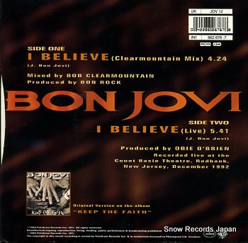 BON JOVI i believe JOV12