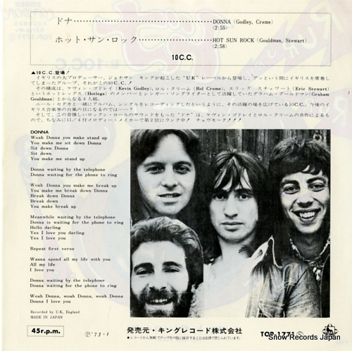 10CC donna TOP-1771
