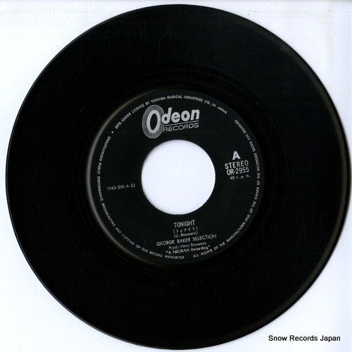 GEORGE BAKER SELECTION tonight OR-2955