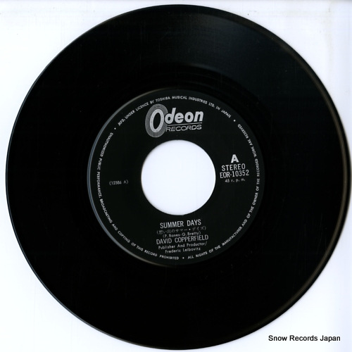 COPPERFIELD, DAVID summer days EOR-10352