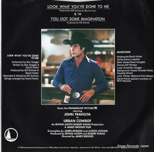 SCAGGS, BOZ look what you've done to me 07SP498
