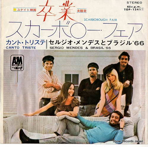 MENDES, SERGIO, AND BRASIL'66 scarborough fair TOP-1341