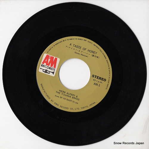 ALPERT, HERB, AND THE TIJUANA BRASS a taste of honey AM-1