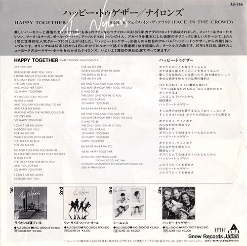 NYLONS, THE happy together ALI-766