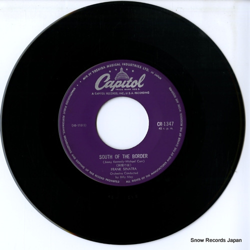 SINATRA, FRANK south of the border CR-1347