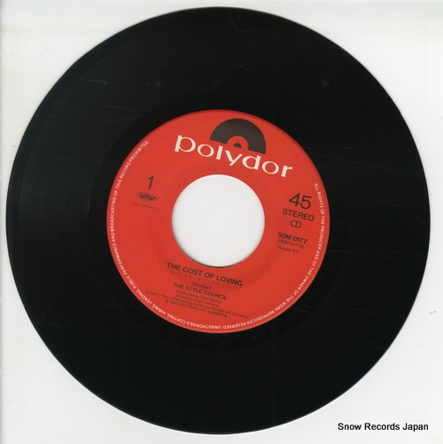STYLE COUNCIL, THE the cost of loving 5DM0177