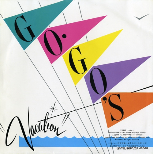 GO-GO'S vacation 07SP643