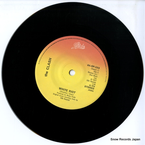 CLASH, THE singles 44.5P-103