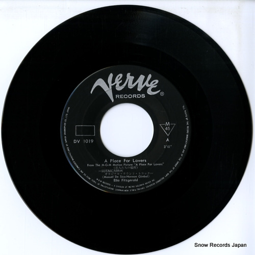 FITZGERALD, ELLA a pleace for lovers DV-1019