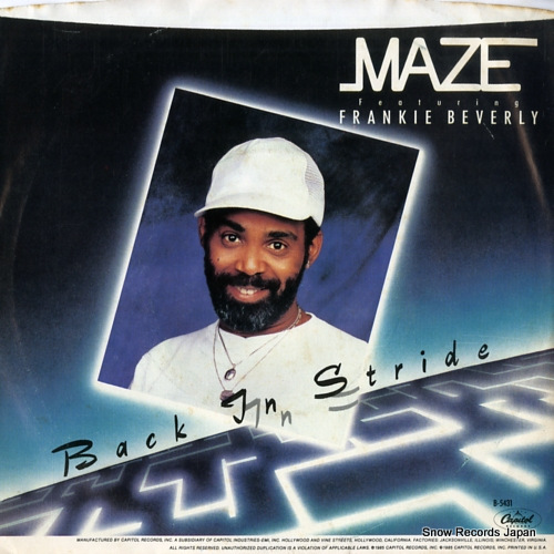 MAZE back in stride B-5431
