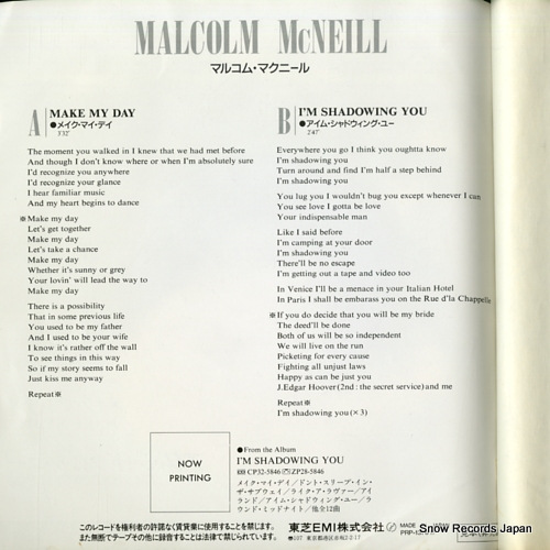 MCNEILL, MALCOM make my day PRP-1376