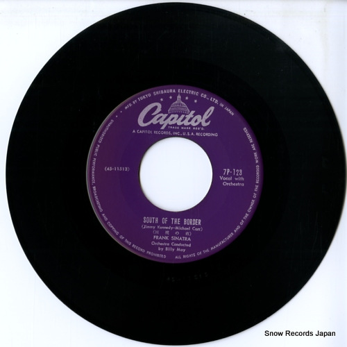 SINATRA, FRANK south of the border 7P-123