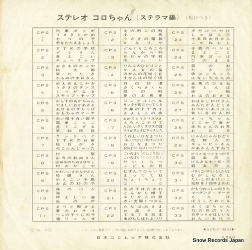V/A ohanashi yubisan CPS-27