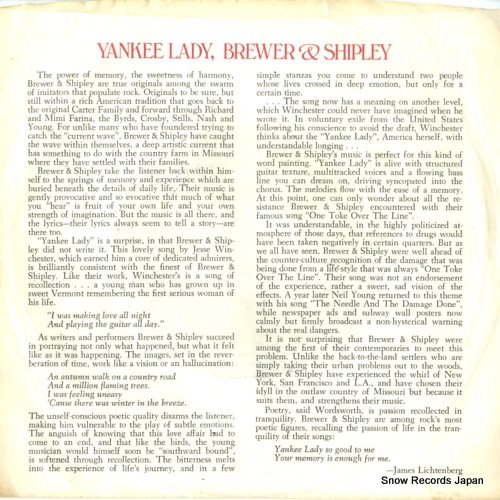 BREWER AND SHIPLEY yankee lady KA547