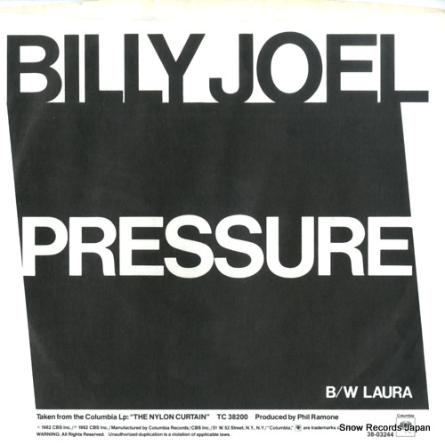 JOEL, BILLY pressure 38-03244