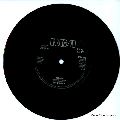 BOWIE, DAVID sorrow BOW519