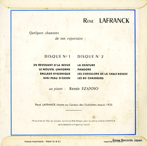EZANNO, RENEE en revenant de la revue LK001