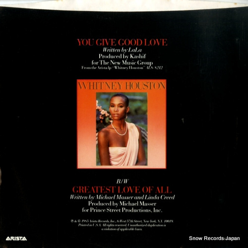HOUSTON, WHITNEY you give good love AS1-9274